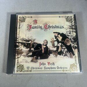 John Tesh A Family Christmas CD 1994 Holiday GTS Records Instrumental